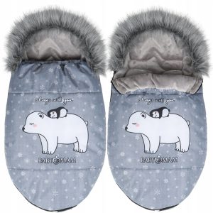 Babymam śpiworek do wózka sanek gondoli premium